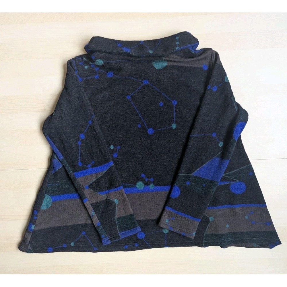 Sensounico Matsuo‎ Int. Made in Japan Wool Cowl Neck Art to wear Lagenlook - Picture 8 of 16